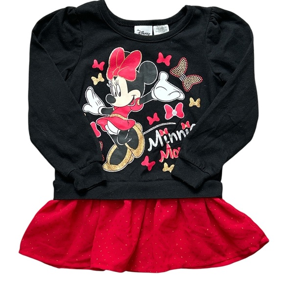 Disney Toddler Minnie Mouse Dress Shirt Size 3T - Picture 1 of 5